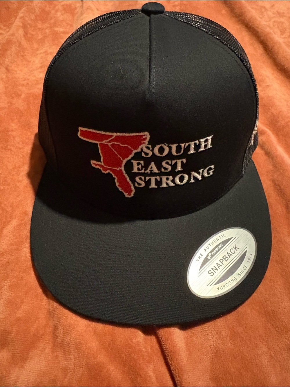 South East Strong Black Snapback Hat